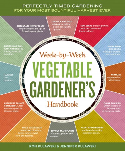 The week-by-week vegetable gardener's handbook : perfectly timed gardening for your most bountiful harvest ever / Ron Kujawski & Jennifer Kujawski.