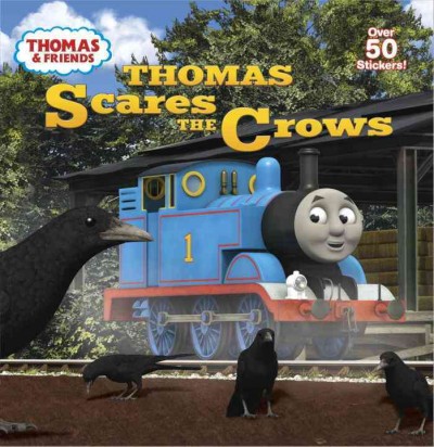 Thomas scares the crows.