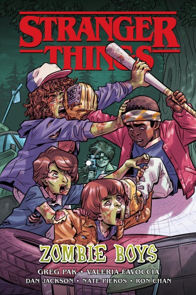 Stranger Things : zombie boys / story by Greg Pak ; art by Valeria Favoccia ; colors by Dan Jackson ; lettering by Nate Piekos of Blambot ; cover art by Ron Chan.