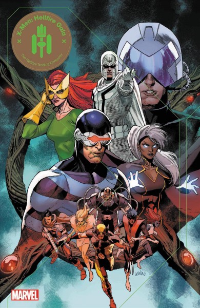X-Men. Hellfire Gala / writers, Gerry Duggan, Jonathan Hickman, Al Ewing ; artists, Matteo Lolli, Nick Dragotta, Russell Dauterman [and 4 others] ; color artists, Edgar Delgado, Frank Martin, Matthew Wilson [and 4 others] ; letterers, VC's Cory Petit, VC's Clayton Cowles, VC's Ariana Maher.