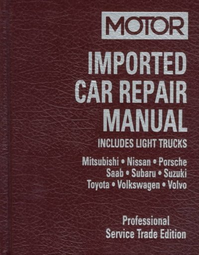 Motor imported car repair manual, 1995-97.