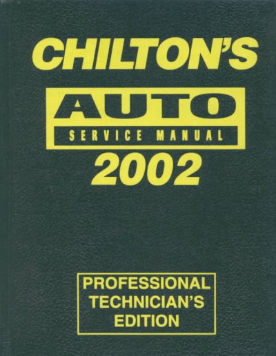 Chilton's auto service manual, 2002 edition.
