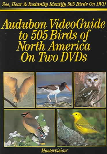 Audubon videoguide to 505 birds of North America on two DVDs.