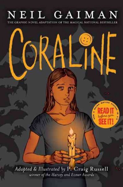Coraline / based on the novel by Neil Gaiman ; adapted and illustrated by P. Craig Russell ; colorist, Lovern Kindzierski ; letterer, Todd Klein.